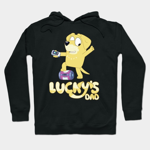 Lucky’s Dad Music TImes Hoodie by KOMIKRUKII